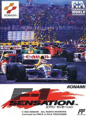 F-1 Sensation (Japan) (En) box cover front